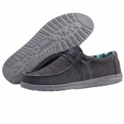 Wally Sox - Charcoal -Modern Shoe Hub 110354000 WALLY SOX CHARCOAL 03