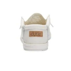 Wally Break Stitch - White 12 Wally Break Stitch - White -Modern Shoe Hub 110790160 WALLY LINEN NATURAL WHITE 05