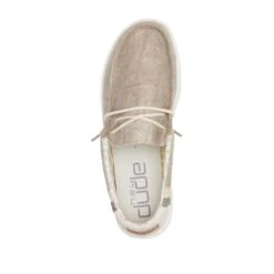 Wally Break Stitch - Khaki -Modern Shoe Hub 110791010 WALLY LINEN NATURAL KHAKI 06 5ea506b0 4e34 4173 893b edd387e1fc3c