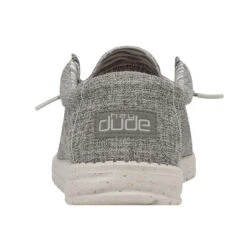 Wally Blend - Iron 12 Wally Blend - Iron -Modern Shoe Hub 112473915 WALLY ECO LINEN IRON LEFT 5 1