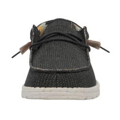 Wally Knit - Charcoal -Modern Shoe Hub 112474007 WALLY ECO SOX CHARCOAL LEFT 4