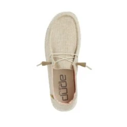 Wendy Chambray - White Nut -Modern Shoe Hub 121410121 WENDY CHAMBRAY WHITE NUT 06 5534a28b 8744 447d 9abb a28a23c1eb00