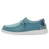 Wendy Stretch Fleece - Sea Blue -Modern Shoe Hub 121412121 WENDY STRETCH FLEECE SEA BLUE 01
