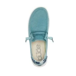 Wendy Stretch Fleece - Sea Blue -Modern Shoe Hub 121412121 WENDY STRETCH FLEECE SEA BLUE 06