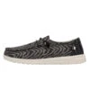Wendy Woven - Zebra Black Stripe -Modern Shoe Hub 121414740 WENDY ZEBRA BLACK STRIPE LEFT 1