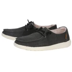 Wendy Chambray - Off Black -Modern Shoe Hub 121414949 WENDY CHAMBRAY OFF BLACK 01 2 3042992a d024 4597 9203 457e4c2f3184