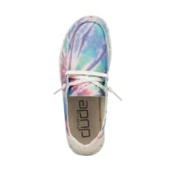 Wendy Tie Dye - Rose Candy -Modern Shoe Hub 121419864 WENDY ROSE CANDY TIE DYE LEFT 6