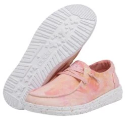 Wendy Tie Dye - Lemon Ombre -Modern Shoe Hub 122256020 WENDY TIE DYE LEMON OMBRE LEFT 3