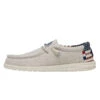 Wally Patriotic - Off White Patriotic -Modern Shoe Hub 40001 1K1 WALLYPATRIOTIC OFFWHITEPATRIOTIC LEFTSIDE