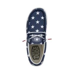 Wally Patriotic - American Flag -Modern Shoe Hub 40001 9CW WALLYPATRIOTIC AMERICANFLAG LEFTTOP
