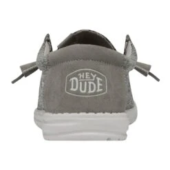 Wally Ascend Woven - Carbon -Modern Shoe Hub 40002 0YK WALLYASCENDWOVEN CARBON LEFTBACK