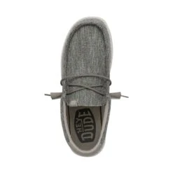 Wally Ascend Woven - Carbon -Modern Shoe Hub 40002 0YK WALLYASCENDWOVEN CARBON LEFTTOP