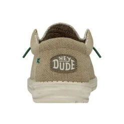 Wally Braided - Sand -Modern Shoe Hub 40003 202 WALLYBRAIDED SAND LEFTBACK