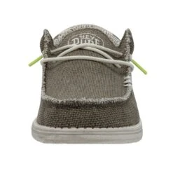 Wally Braided - Fossil -Modern Shoe Hub 40003 2BS WALLBRAIDED FOSSIL LEFTFRONT