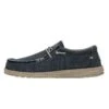 Wally Braided - Blue Night -Modern Shoe Hub 40003 4NM WALLY BRAIDED BLUE NIGHT LEFT 1