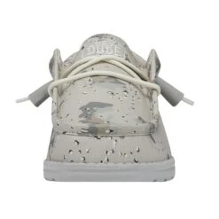 Wally Camouflage - Greyscale Desert Camo -Modern Shoe Hub 40004 1KL WALLYCAMOUFLAGE GREYSCALEDESERTCAMO LEFTFRONT