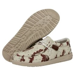 Wally Camouflage - Desert Camo -Modern Shoe Hub 40004 979 WALLYCAMOUFLAGE DESERTCAMO PAIRBOTTOM