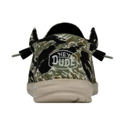 Wally Camouflage - Tiger Stripe Camo 12 Wally Camouflage - Tiger Stripe Camo -Modern Shoe Hub 40004 9CJ WALLYCAMOUFLAGE TIGERSTRIPECAMO LEFTBACK