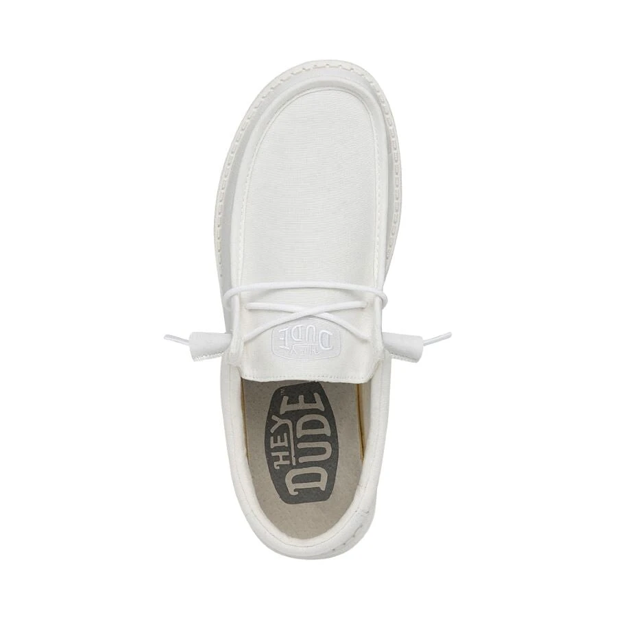 Wally Slub Canvas - White 8 Wally Slub Canvas - White - Image 6