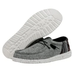 Wally Funk - Jacquard Black Aztec 10 Wally Funk - Jacquard Black Aztec -Modern Shoe Hub 40010 0WI WALLY FUNK JACQUARD BLACK AZTEC LEFT 3