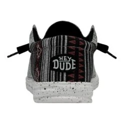 Wally Funk - Jacquard Black Aztec 12 Wally Funk - Jacquard Black Aztec -Modern Shoe Hub 40010 0WI WALLY FUNK JACQUARD BLACK AZTEC LEFT 5