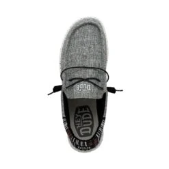 Wally Funk - Jacquard Black Aztec 13 Wally Funk - Jacquard Black Aztec -Modern Shoe Hub 40010 0WI WALLY FUNK JACQUARD BLACK AZTEC LEFT 6