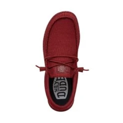 Wally Funk Mono - Red -Modern Shoe Hub 40011 610 WALLYFUNKMONO RED LEFTTOP
