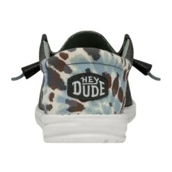 Wally Funk Tie Dye - Grey -Modern Shoe Hub 40012 030 WALLYFUNKTIEDYE GREY LEFTBACK