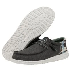 Wally Funk Tie Dye - Grey -Modern Shoe Hub 40012 030 WALLYFUNKTIEDYE GREY PAIRBOTTOM