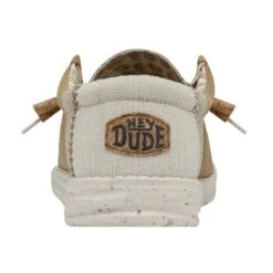 Wally Break Stitch - Ocra -Modern Shoe Hub 40015 76F WALLYBREAKSTITCH OCRA LEFTBACK