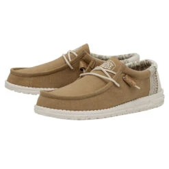 Wally Break Stitch - Ocra -Modern Shoe Hub 40015 76F WALLYBREAKSTITCH OCRA PAIRSIDE