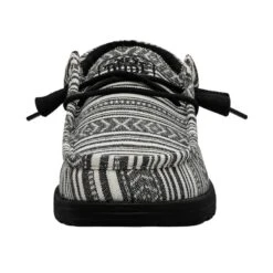 Wally Serape - Black Gravel -Modern Shoe Hub 40017 0YB WALLY SERAPE BLACK GRAVEL LEFT 4