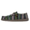Wally Serape - Blue Canyon -Modern Shoe Hub 40017 9BK WALLY SERAPE BLUE CANYON LEFT 1