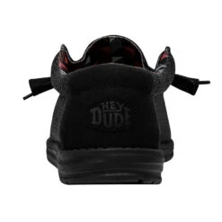 Wally Sox - Jet Black -Modern Shoe Hub 40019 0XD WALLY SOX JET BLACK LEFT 5