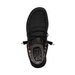 Wally Sox - Jet Black -Modern Shoe Hub 40019 0XD WALLY SOX JET BLACK LEFT 6