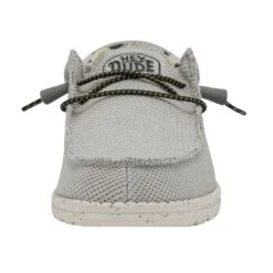 Wally Sox Triple Needle - Fog -Modern Shoe Hub 40020 1HA WALLYSOXTRIPLENEEDLE FOG LEFTFRONT