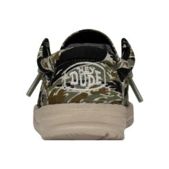 Wally Toddler Camouflage - Tiger Stripe Camo -Modern Shoe Hub 40027 9CJ WALLYTODDLERCAMOUFLAGE TIGERSTRIPECAMO LEFTBACK