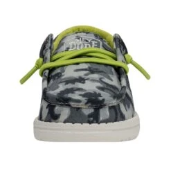 Wally Toddler Camodino - Blue -Modern Shoe Hub 40028 425 WALLYTODDLERCAMODINO BLUE LEFTFRONT