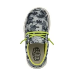Wally Toddler Camodino - Blue -Modern Shoe Hub 40028 425 WALLYTODDLERCAMODINO BLUE LEFTTOP