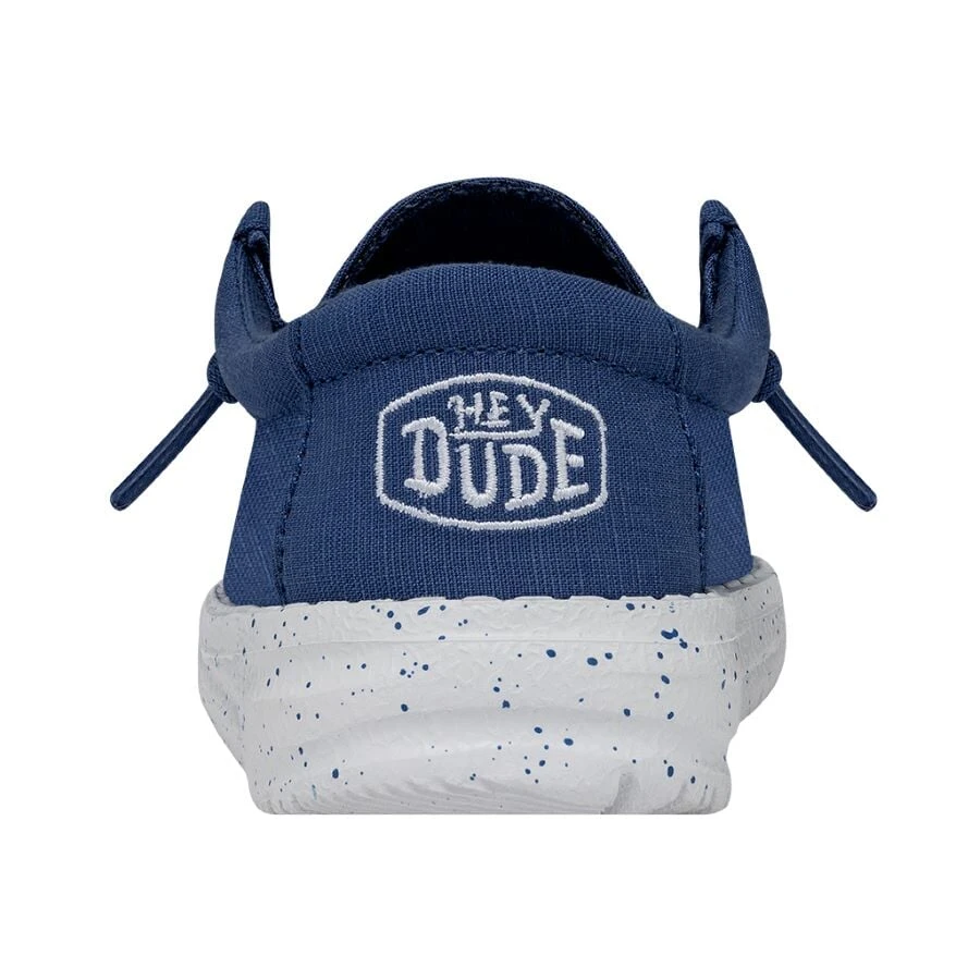 Wally Toddler Slub Canvas - True Blue 7 Wally Toddler Slub Canvas - True Blue - Image 5