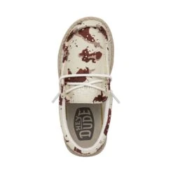 Wally Youth Camouflage - Desert Camo -Modern Shoe Hub 40042 979 WALLYYOUTHCAMOUFLAGE DESERTCAMO LEFTTOP