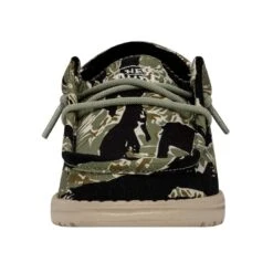 Wally Youth Camouflage - Tiger Stripe Camo -Modern Shoe Hub 40042 9CJ WALLYYOUTHCAMOUFLAGE TIGERSTRIPECAMO LEFTFRONT
