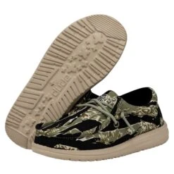 Wally Youth Camouflage - Tiger Stripe Camo -Modern Shoe Hub 40042 9CJ WALLYYOUTHCAMOUFLAGE TIGERSTRIPECAMO PAIRBOTTOM