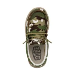 Wally Youth Camouflage - Multi Camo -Modern Shoe Hub 40042 9CQ WALLYYOUTHCAMOUFLAGE MULTICAMO LEFTTOP