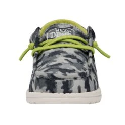 Wally Youth Camodino - Blue -Modern Shoe Hub 40043 425 WALLYYOUTHCAMODINO BLUE LEFTFRONT