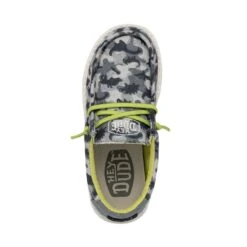 Wally Youth Camodino - Blue -Modern Shoe Hub 40043 425 WALLYYOUTHCAMODINO BLUE LEFTTOP