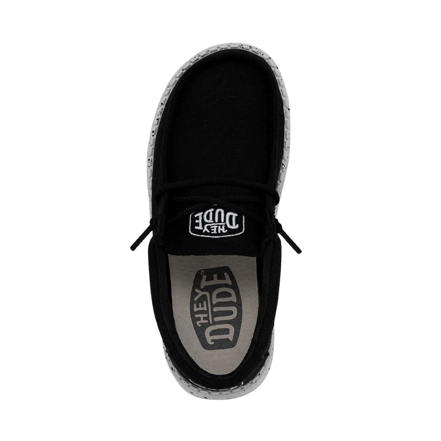 Wally Youth Slub Canvas - Black 7 Wally Youth Slub Canvas - Black - Image 6