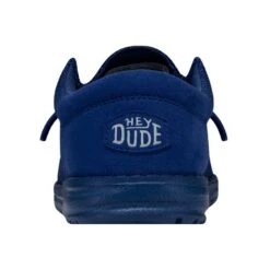 Wally Youth Funk Mono - True Blue -Modern Shoe Hub 40045 428 WALLYYOUTHFUNKMONO TRUEBLUE LEFTBACK