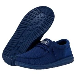 Wally Youth Funk Mono - True Blue -Modern Shoe Hub 40045 428 WALLYYOUTHFUNKMONO TRUEBLUE PAIRBOTTOM