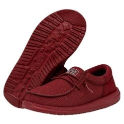 Wally Youth Funk Mono - Red 10 Wally Youth Funk Mono - Red -Modern Shoe Hub 40045 610 WALLYYOUTHFUNKMONO RED PAIRBOTTOM